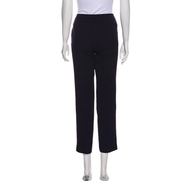 BA&SH, Steady Pressed Crease Straight Leg Trousers Mid-Rise Pant Nuit Women’s 8 - Picture 2 of 13